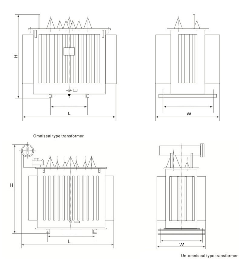 500KVA Transformer Drawing 500KVA Transformer Drawing