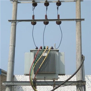 Three Phase Electric Power Pole Mounted Distribution Transformer