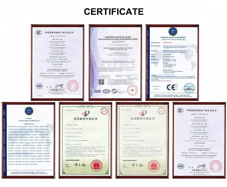2 MVA Dry Type Transformer Certificate 2 MVA Dry Type Transformer Certificate